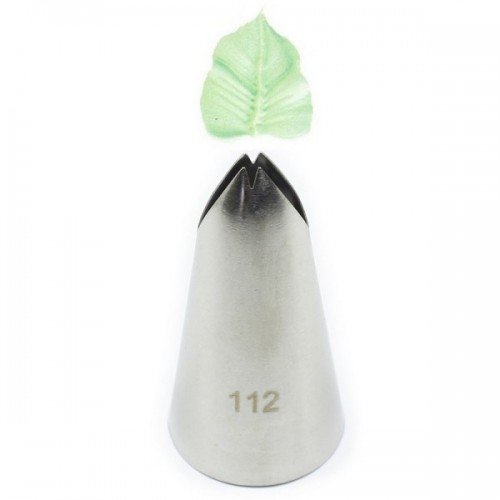 Насадка "Листик" d=2,4см вых 1,5см (№112)
