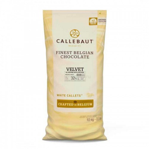 Шоколад "Callebaut" Velvet белый 32% (10 кг)