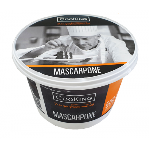 Сыр маскарпоне "Кукинг" 83% 500 гр (6 шт)