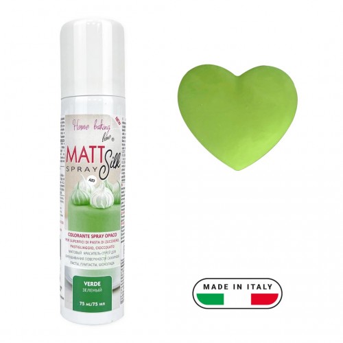 Краситель-спрей матовый "II Punto Italiana" зеленый (75 мл)