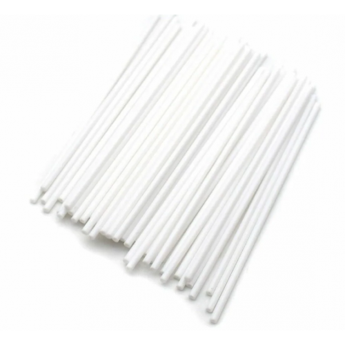 Палочки для кейк-попсов бумажные 15 см белые 100 шт (2 шт)