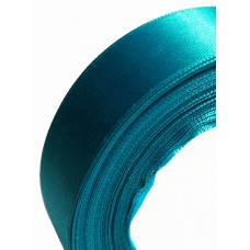 Атласная лента 25 мм (дымчато-синяя) 23 м (5 шт)