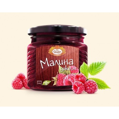 Джем "te Gusto" из малины 320 гр