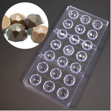 Форма для шоколада поликарбонат "Алмаз" 13,5х27,5 см (2 шт)