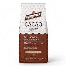 Какао порошок алкализованный Warm brown "VanHouten" 22-24% (1 кг)