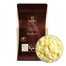 Шоколад белый "Cacao Barry" Zephyr 34% (1 кг)