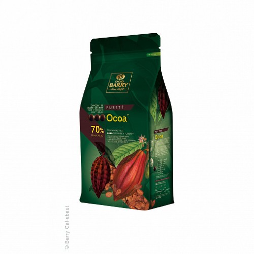 Шоколад темный "Cacao Barry" Ocoa 70% (1 кг)