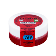 Краситель сухой "Guzman" водорастворимый красный вишневый 10 гр (4 шт)