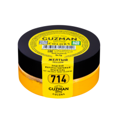 Краситель сухой "Guzman" жирорастворимый желтый 5 гр (4 шт)