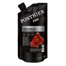 Пюре  охлажденное "Ponthier" (земляника) 1 кг