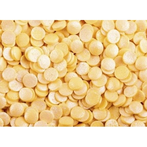 Посыпка конфетти (желтые перламутровые) 750 гр (3 шт)