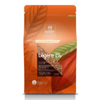 Какао порошок алкализованный Legery "Cacao Barry" 1% (750 гр) 