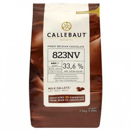 Шоколад "Callebaut" молочный 33% (2,5 кг)