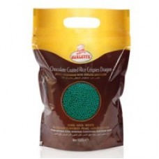 Посыпка шоколадные шарики Криспи (зеленые) (800 гр)