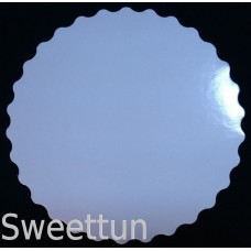 Подложка круглая 360 мм белая (25 шт)