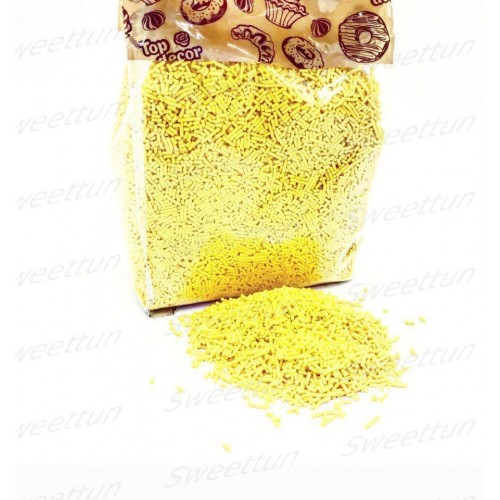 Посыпка Вермишель (желтая) 750 гр (3 шт)