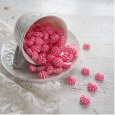 Сахарные фигурки "Мини-безе" розовые (250 гр) 