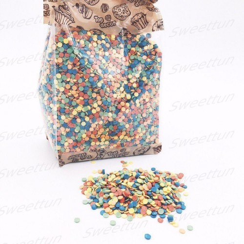 Посыпка конфети яркие 750 гр (3 шт)
