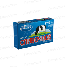 Масло сливочное "Экомилк" 82,5% 180 гр (13 шт)