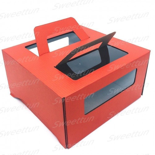 Коробка (ручка/окно) красная 300-300-170 мм (20шт)