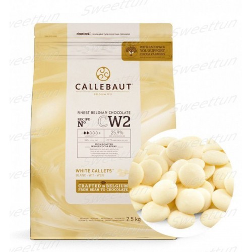 Шоколад "Callebaut" белый 25,9% (2.5 кг)