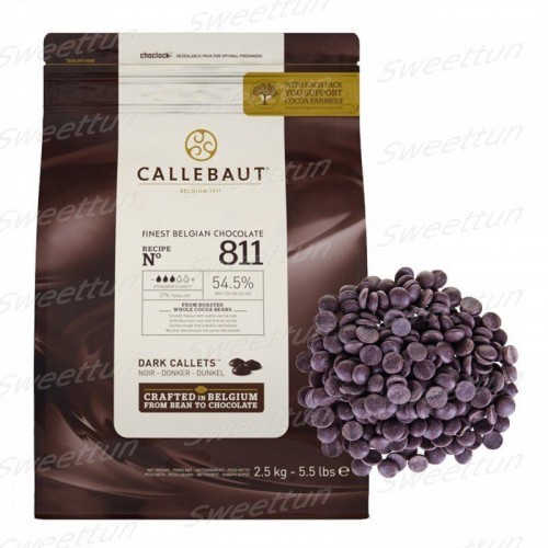 Шоколад "Callebaut" темный 54% (2.5 кг)