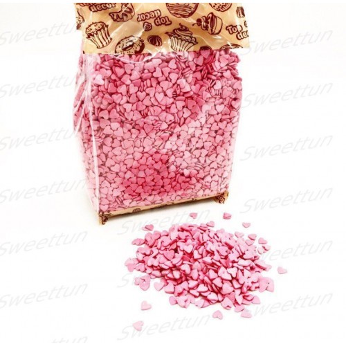 Посыпка "Сердечки" розовые (750 гр) 3 шт