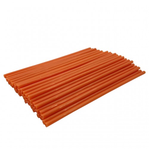 Палочки для кейк-попсов пластиковые 15 см оранжевые 50 шт (2 шт)